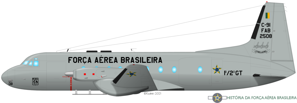 AVRO 748 C-91 – História da Força Aérea Brasileira