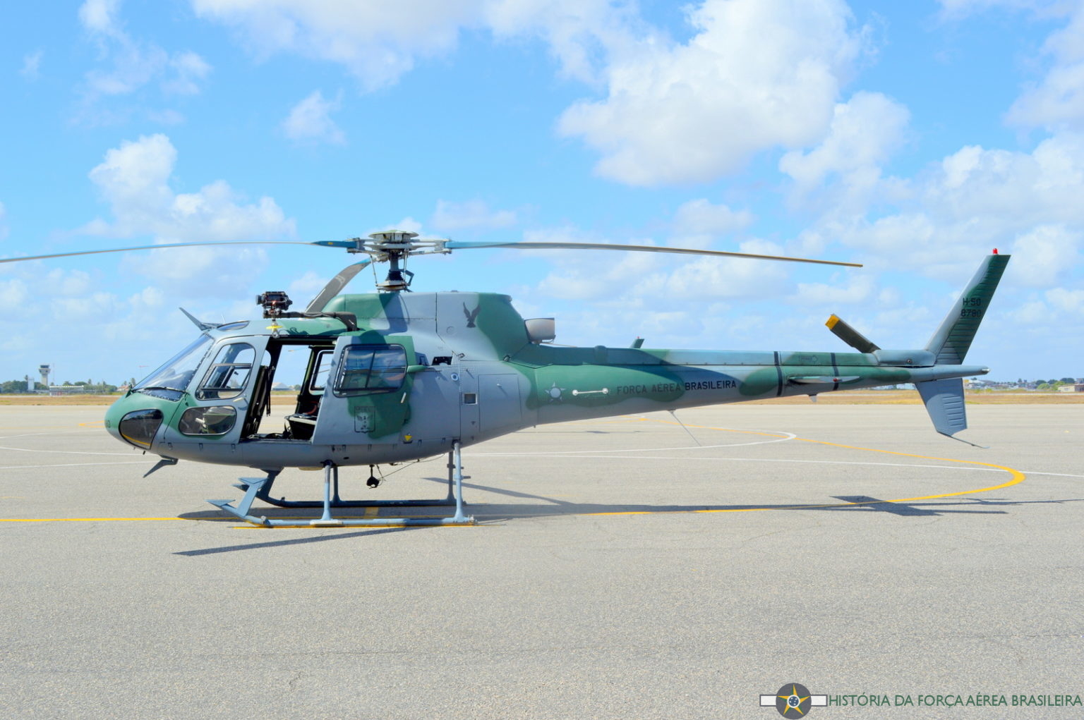 Helibrás HB-350B Esquilo Monoturbina UH-50/H-50 – História Da Força ...